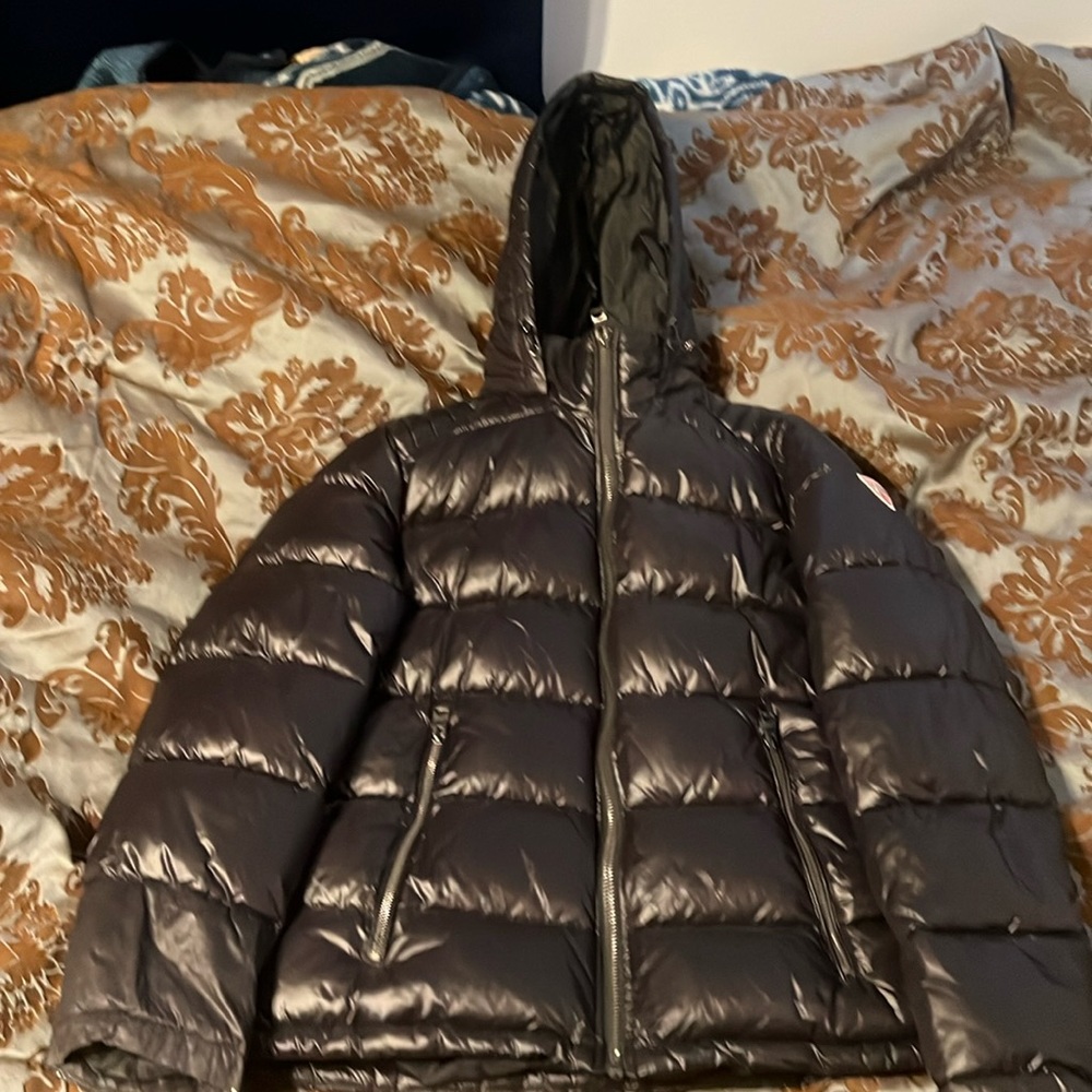 Guess Mens Puffer Jacket Black